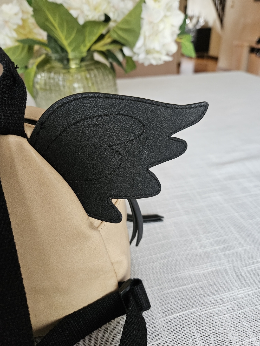 Official Supernatural Castiel Angel Wing Mini Backpack - Warner Bros Licensed S - Picture 7 of 16